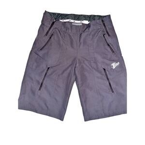 Fox Racing Women's 12" Diva Shorts Adjustable Waist Dark Gray Size L